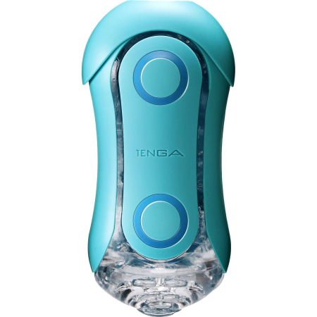 Мастурбатор Tenga Flip Orb — Ocean Blue, з можливістю зміни тиску та стимулювальними кульками всередині - фото №4