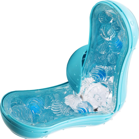 Мастурбатор Tenga Flip Orb — Ocean Blue, з можливістю зміни тиску та стимулювальними кульками всередині - фото №8