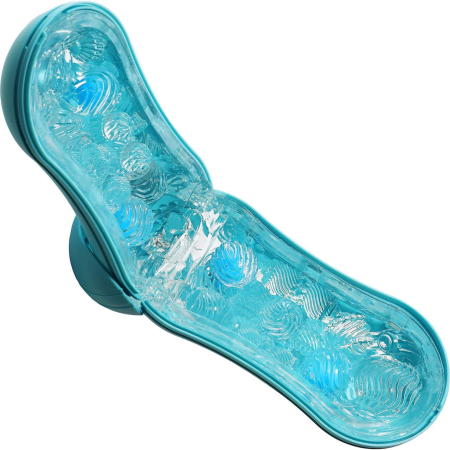 Мастурбатор Tenga Flip Orb — Ocean Blue, з можливістю зміни тиску та стимулювальними кульками всередині - фото №2