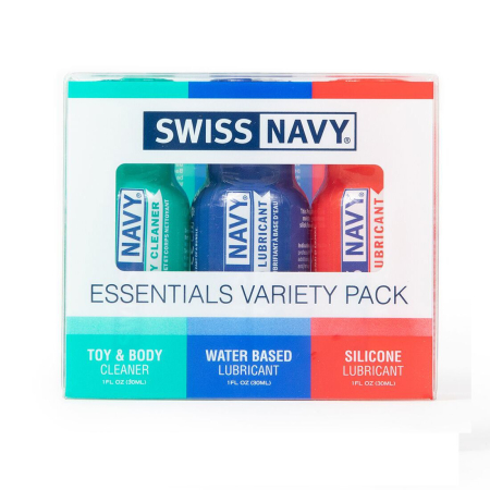 Набір Swiss Navy Essentials Variety Pack 3 х 30 мл - фото