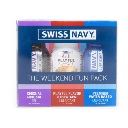 Набір Swiss Navy Weekend Fun Pack 3 х 30 мл - фото