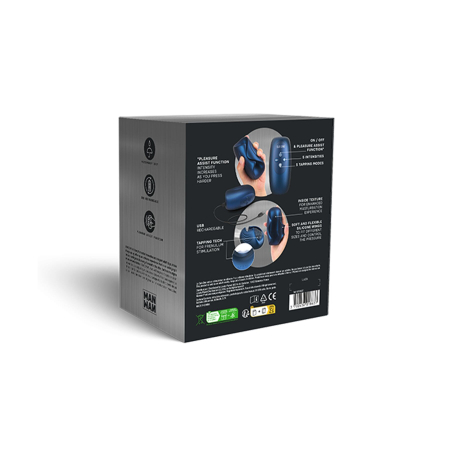 Мастурбатор Manwan SUB.ONE Stellar Blue - фото №5