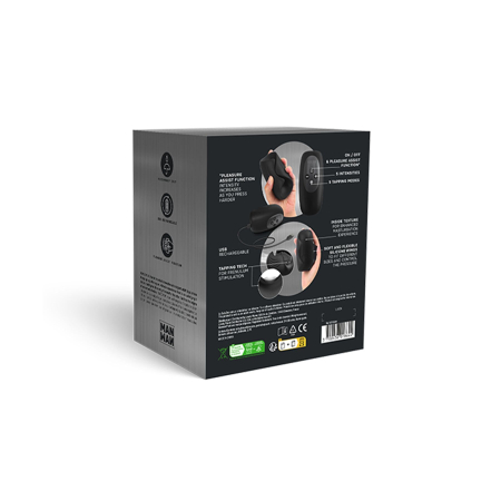 Мастурбатор Manwan SUB.ONE Infinite Black - фото №5