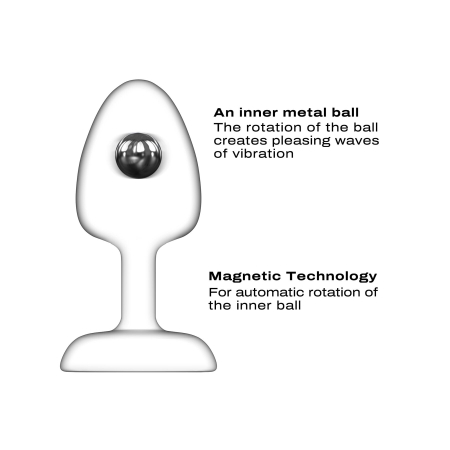 Анальна вібропробка Dorcel GEISHA PLUG INFINITE M - фото №2