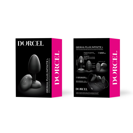 Анальна вібропробка Dorcel GEISHA PLUG INFINITE L - фото №6