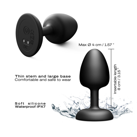 Анальна вібропробка Dorcel GEISHA PLUG INFINITE L - фото №3