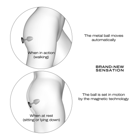 Анальна вібропробка Dorcel GEISHA PLUG INFINITE L - фото №5