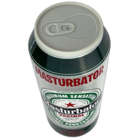 Мастурбатор-вагіна Alive Heineken Vagina II у вигляді банки пива - фото №6