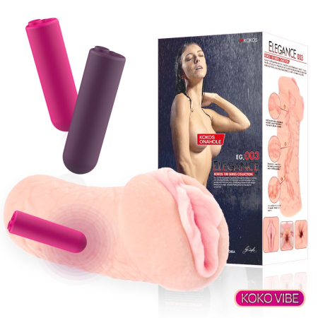 Мастурбатор Kokos Elegance 003 Vibe №5