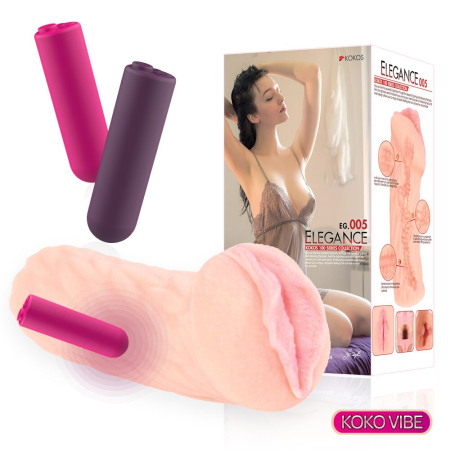 Мастурбатор Kokos Elegance 005 Vibe - фото №5