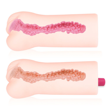 Мастурбатор-вагіна двошаровий Kokos Sandara Vibe - фото №2