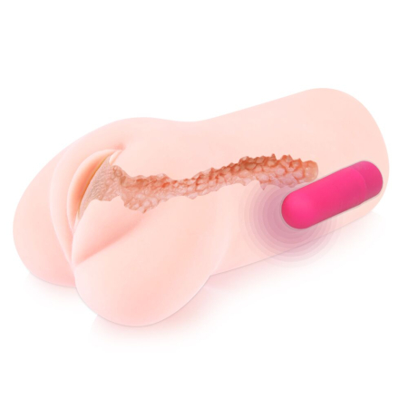 Мастурбатор-вагіна двошаровий Kokos Sandara Vibe - фото