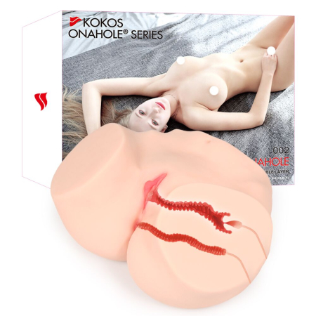 Мастурбатор Kokos 002 Hanna ONAHOLE Real Vagina - фото №6