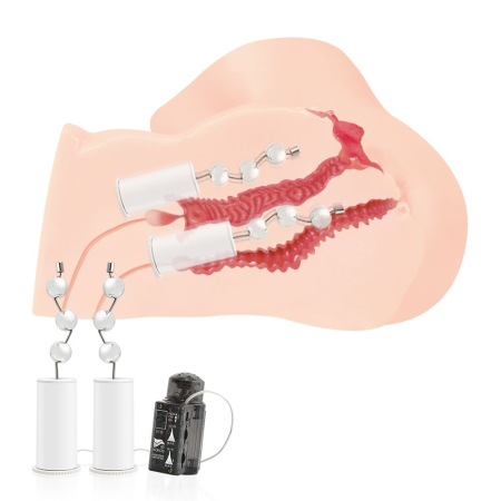 Мастурбатор Kokos 003 Maria ONAHOLE Real Vagina 2WayPlus з функцією масажу та вібрацією - фото №8