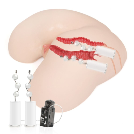 Мастурбатор Kokos 003 Maria ONAHOLE Real Hips 2WayPlus з функцією масажу та вібрацією - фото №3