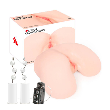 Мастурбатор Kokos 003 Maria ONAHOLE Real Hips 2WayPlus з функцією масажу та вібрацією - фото