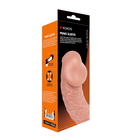 Насадка на член Kokos Penis Sleeve PS 001 L - фото №3