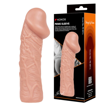 Насадка на член Kokos Penis Sleeve PS 001 L - фото