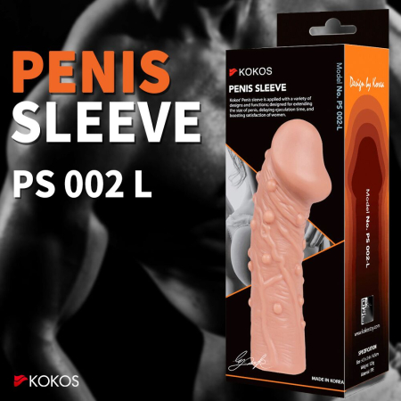 Насадка на член Kokos Penis Sleeve PS 002 L - фото №4