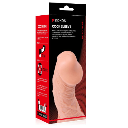 Насадка на член Kokos Cock Sleeve CS 001 M - фото №3
