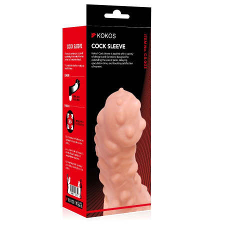 Насадка на член Kokos Cock Sleeve CS 003 M - фото №3