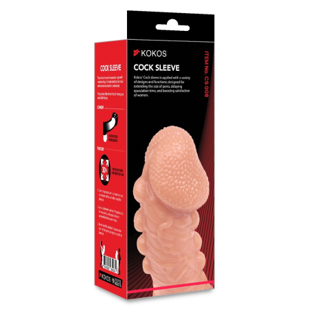 Насадка на член Kokos Cock Sleeve CS 008 L - фото №4