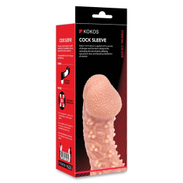 Насадка на член Kokos Cock Sleeve CS 009 L - - фото №4