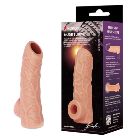 Насадка на член Kokos Nude Sleeve NS 001 L - фото №4