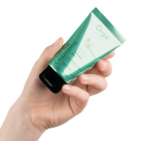 Лубрикант на водній основі Orgie Lube Tube Cocktail Caipirinha, 50 мл, смак цитрусового коктейлю - фото №4