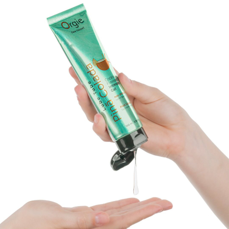 Лубрикант на водній основі Orgie Lube Tube Pina Colada, 100 мл, смак та аромат піна колади - фото №2