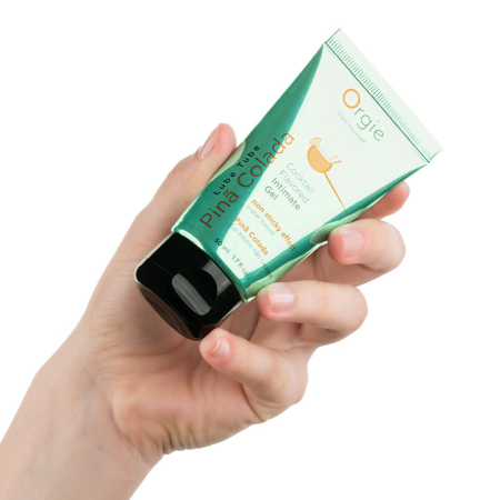 Лубрикант на водній основі Orgie Lube Tube Pina Colada, 50 мл, смак та аромат піна колади - фото №4