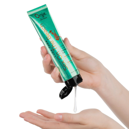 Лубрикант на водній основі Orgie Lube Sex On The Beach, 100 мл, персиково-апельсиновий смак - фото №2