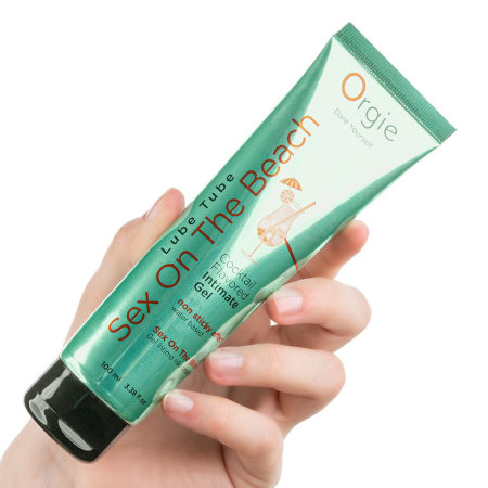 Лубрикант на водній основі Orgie Lube Sex On The Beach, 100 мл, персиково-апельсиновий смак - фото №4