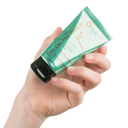 Лубрикант на водній основі Orgie Lube Sex On The Beach, 50 мл, персиково-апельсиновий смак - фото №4