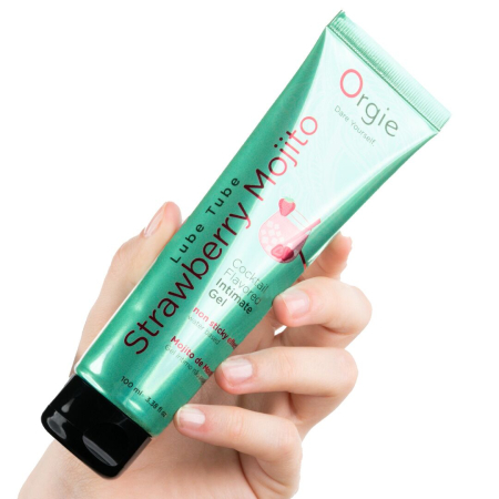 Лубрикант на водній основі Orgie Lube Tube Strawberry Mojito, 100 мл - фото №4