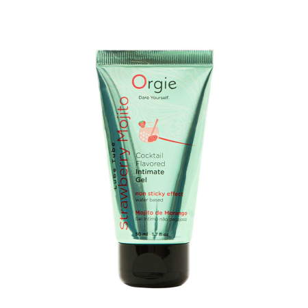 Лубрикант на водній основі Orgie Lube Tube Strawberry Mojito, 50 мл - фото
