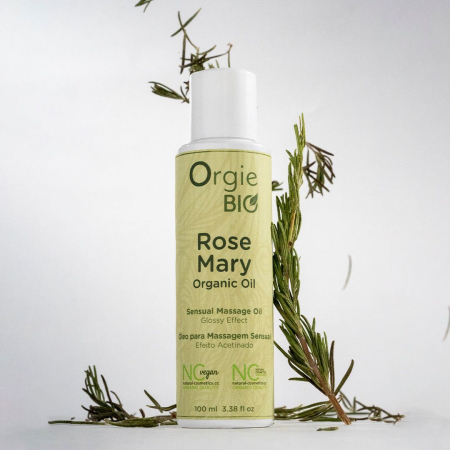 Масажна олія Orgie – Bio Rosemary Organic Oil (100 мл), органічна, веганська формула - фото №4
