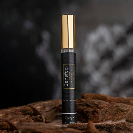 Чоловічі парфуми з феромонами Orgie – Sensfeel for Man Travel Size (10 мл), цитрусово-деревний аромат - фото №4