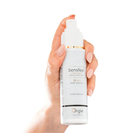 Лосьйон з феромонами для тіла та волосся Orgie – Sensfeel Seduction Elixir 10 in 1 for Woman (100 мл) - фото №2