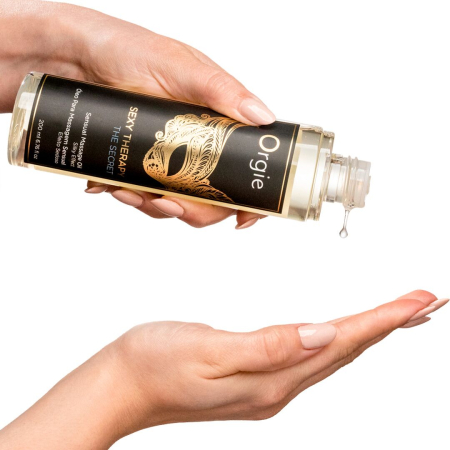 Масажна олія Orgie – Sexy Therapy The Secret (200 мл), гібридна - фото №2