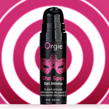 Гель для стимуляції точки G Orgie She Spot Intimate Gel, 15 мл, тепло-холод, ефект вібрації - фото №4