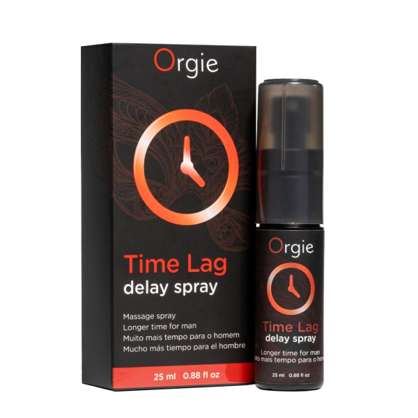Спрей-пролонгатор Orgie Time Lag Delay Spray, 25 мл, без анестетиків, з пантенолом - фото