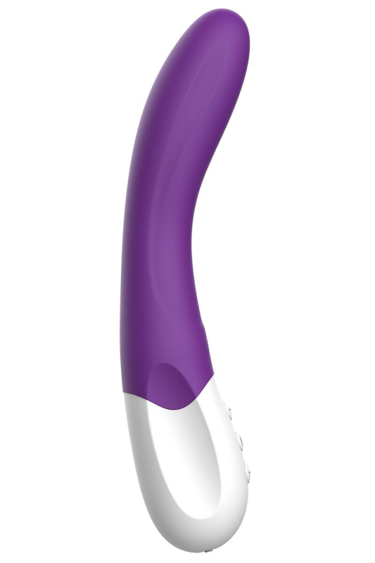 Вібратор точки G Liebe Bend It Rechargeable Purple, 10 режимів, дуже потужний, гнучкий стовбур - фото