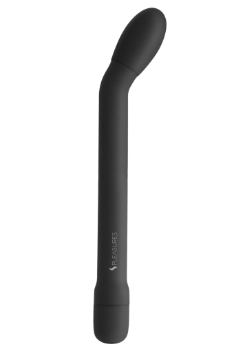 Тонкий вібратор для точки G S Pleasures Lithea Black, 7 режимів - фото