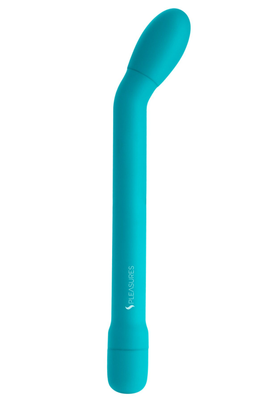 Тонкий вібратор для точки G S Pleasures Lithea Turqouise, 7 режимів - фото