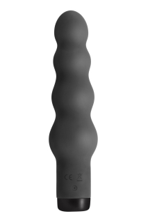 Вібратор S Pleasures Bullets Obsidian, чорний, у вигляді ряду кульок, 10 режимів, діаметр 4,2 см - - фото №2