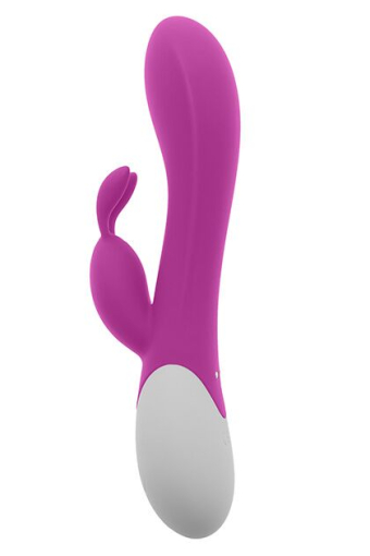 Вібратор-кролик S Pleasures Premium Corabi Rabbit, рожевий, вушка для клітора, 16 режимів, нагрів №2