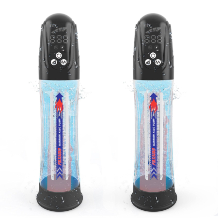 Автоматична гідропомпа 2в1 (вода/повітря) Water Bath з LED-дисплеєм, 2 режими - фото №7