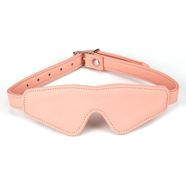 Маска на очі Liebe Seele Dark Candy Pink Blindfold - фото