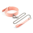 Нашийник із повідцем Liebe Seele Dark Candy Pink Collar with Leash №1